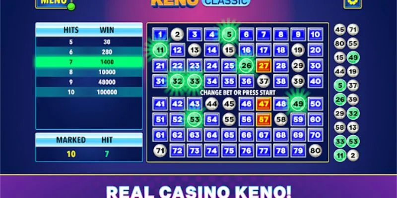 Cách chơi game keno For88